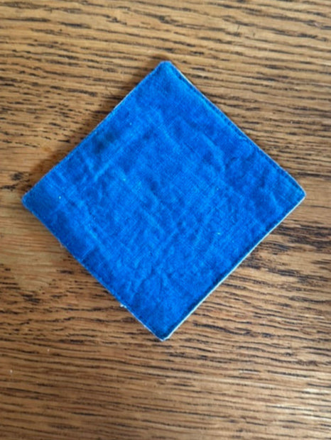 Linen Coaster Pack Natural Dye