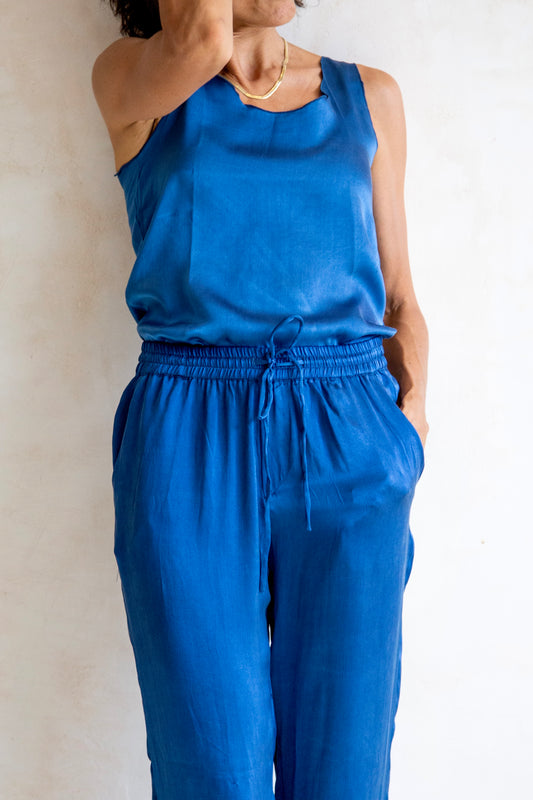 Silk Trousers Natural Dye