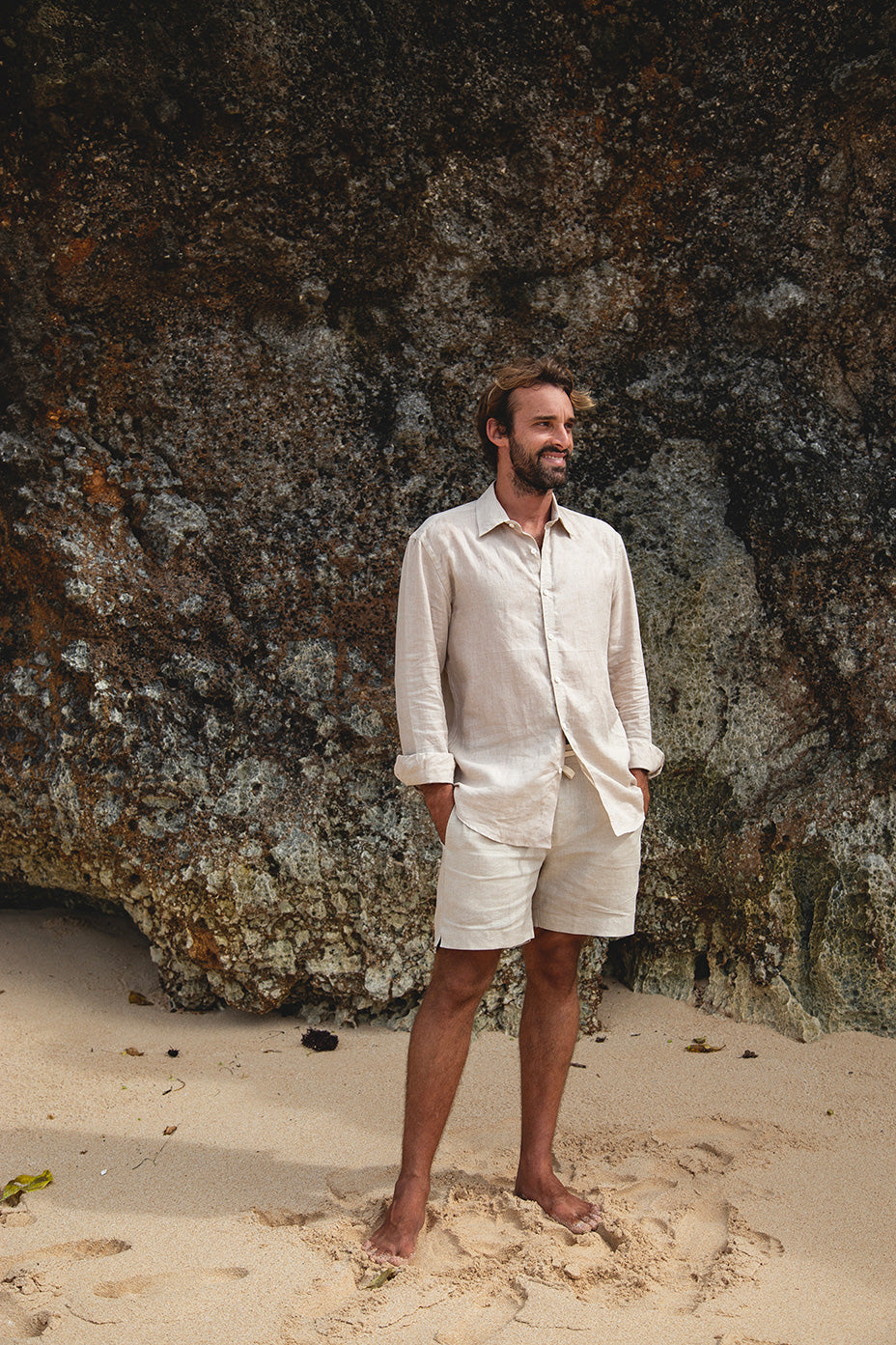 Mens Shorts - Linen