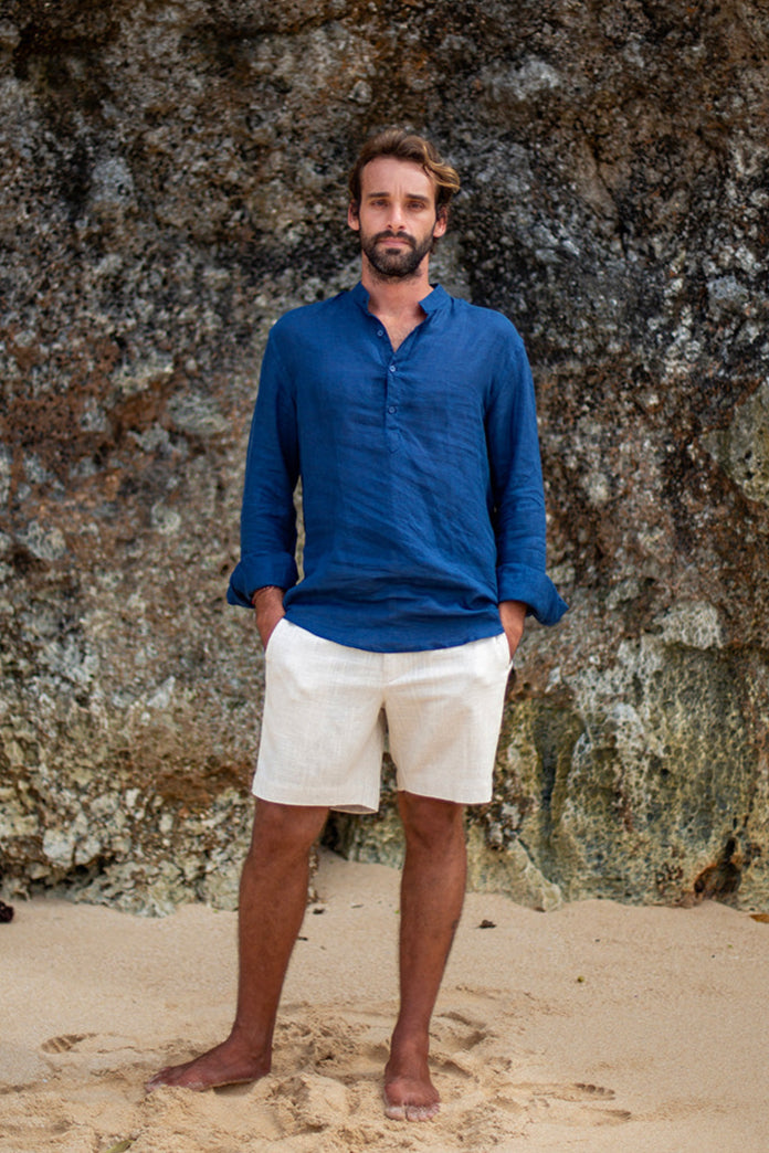 Mens Shorts - Linen