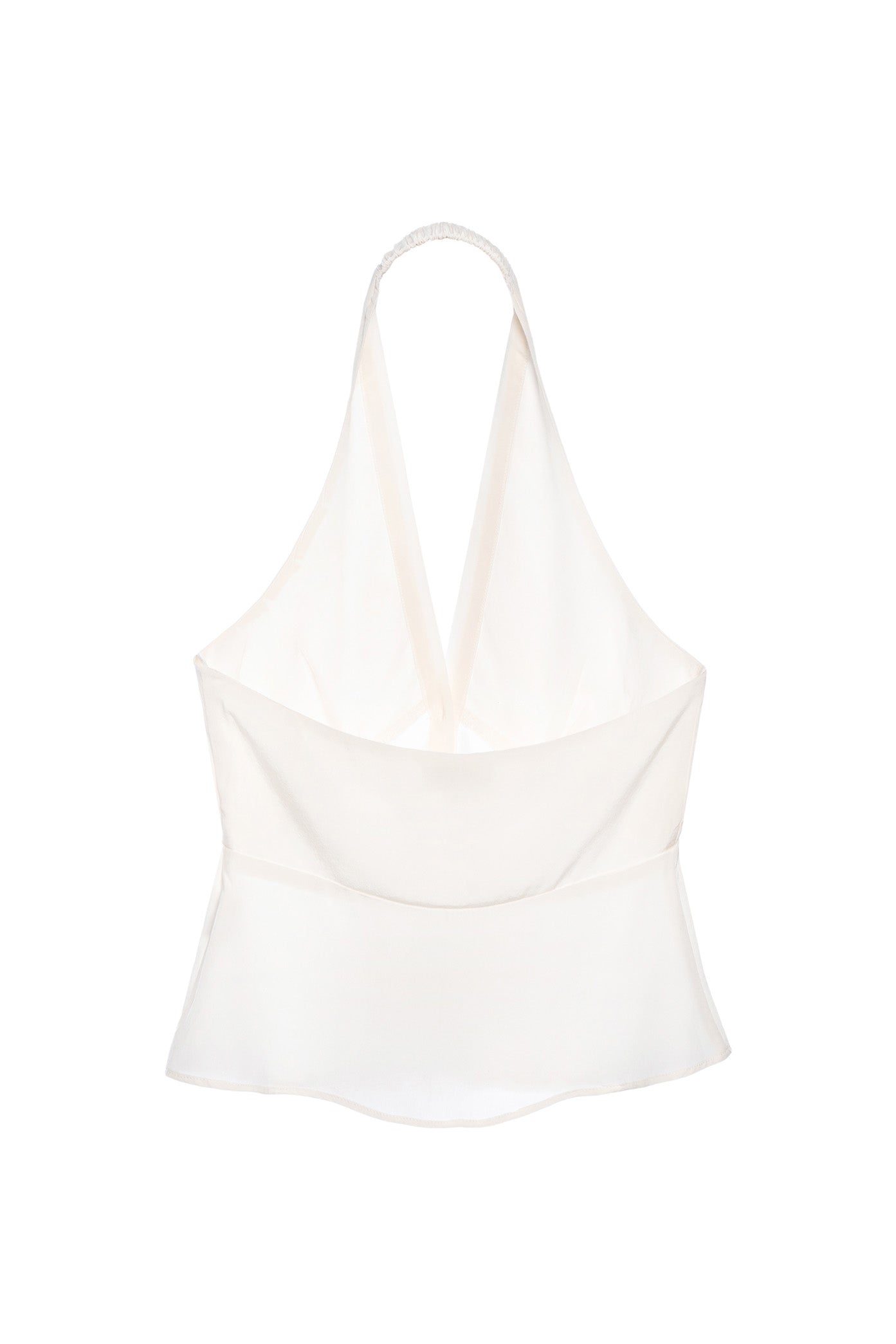 Silk Halter Neck Blouse