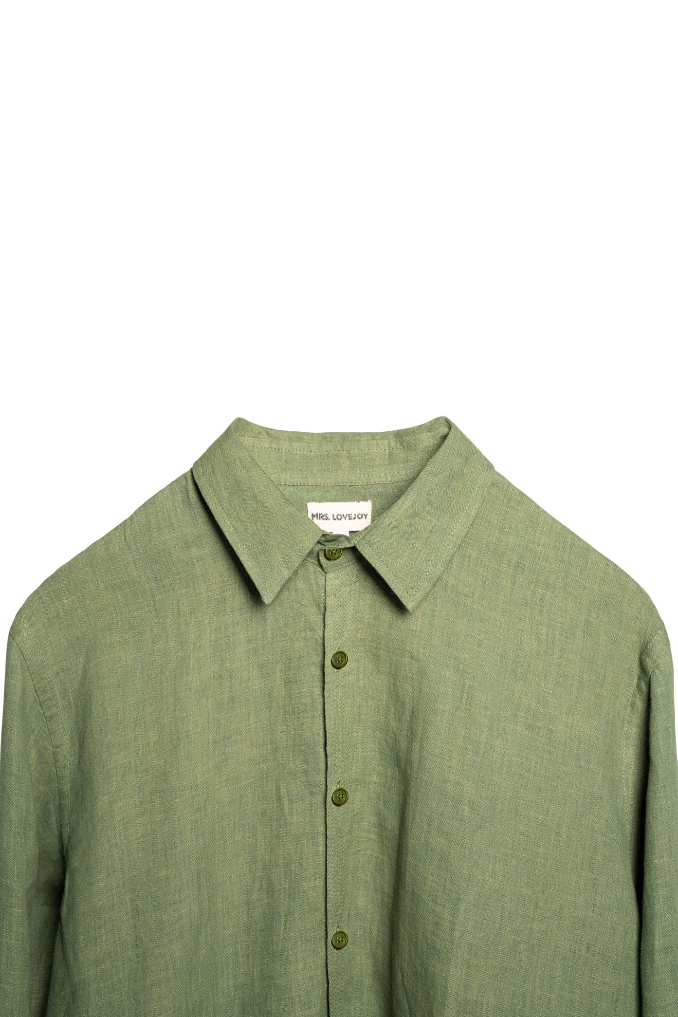 Daytime Shirt French Linen Natural Dye