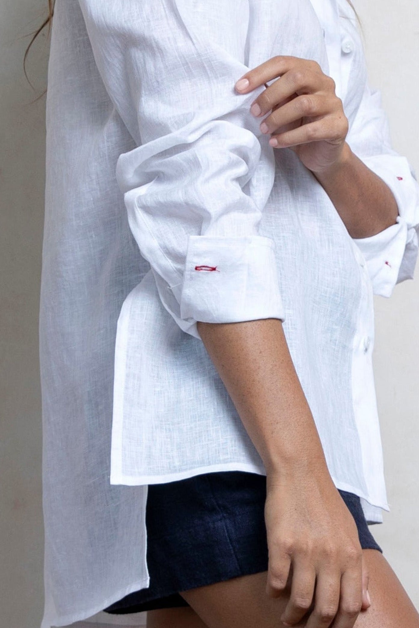 Organic Linen Shirt - MRS Lovejoy - Shirts & Tops