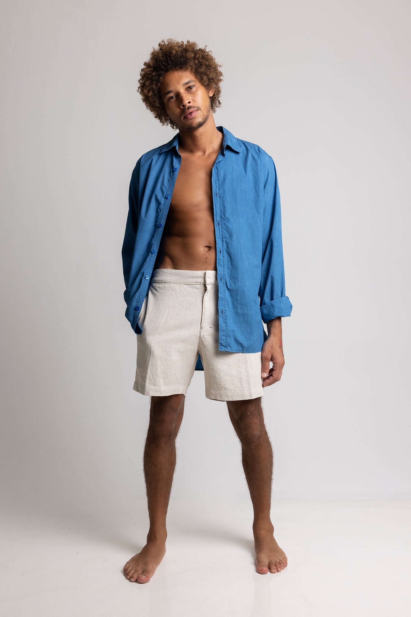 Mens Shorts - Linen