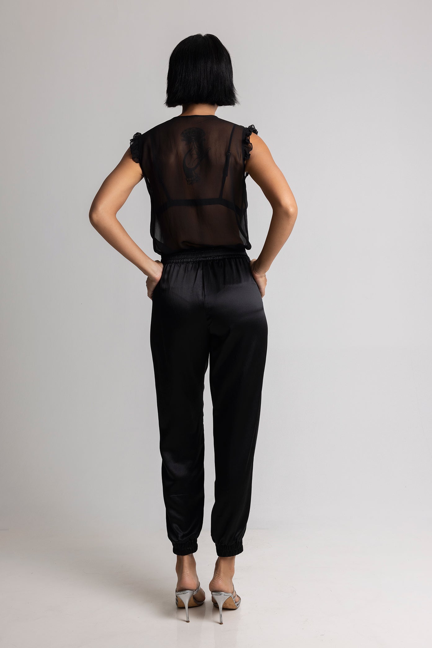 Shear Silk Chiffon Blouse - MRS Lovejoy - Shirts & Tops