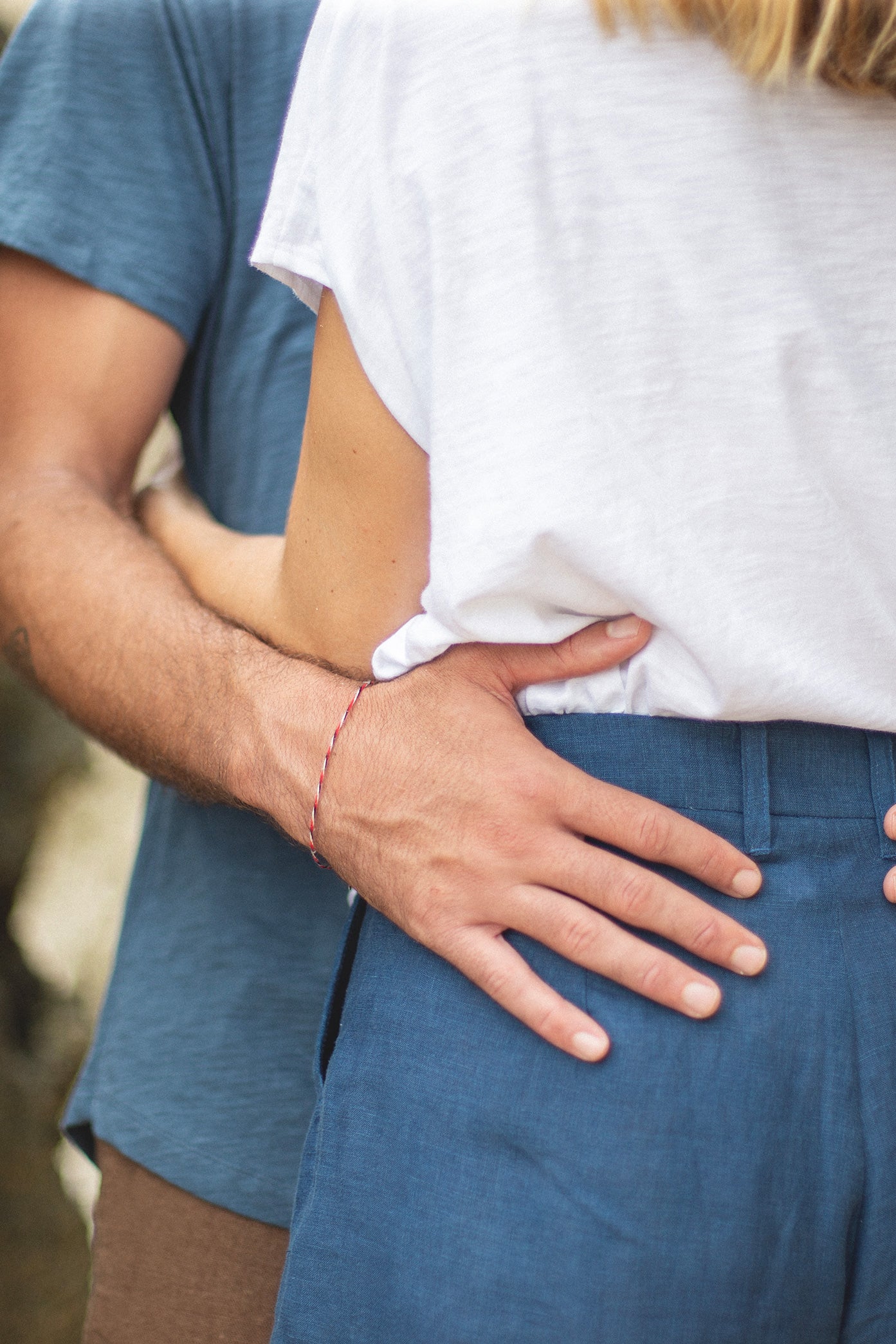 Tailored High waist Linen shorts