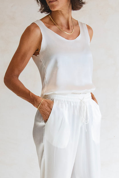 Ladies Silk Trousers