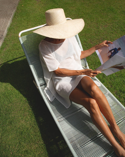 Kaftan - Cotton /Linen Mesh Hand Dyed