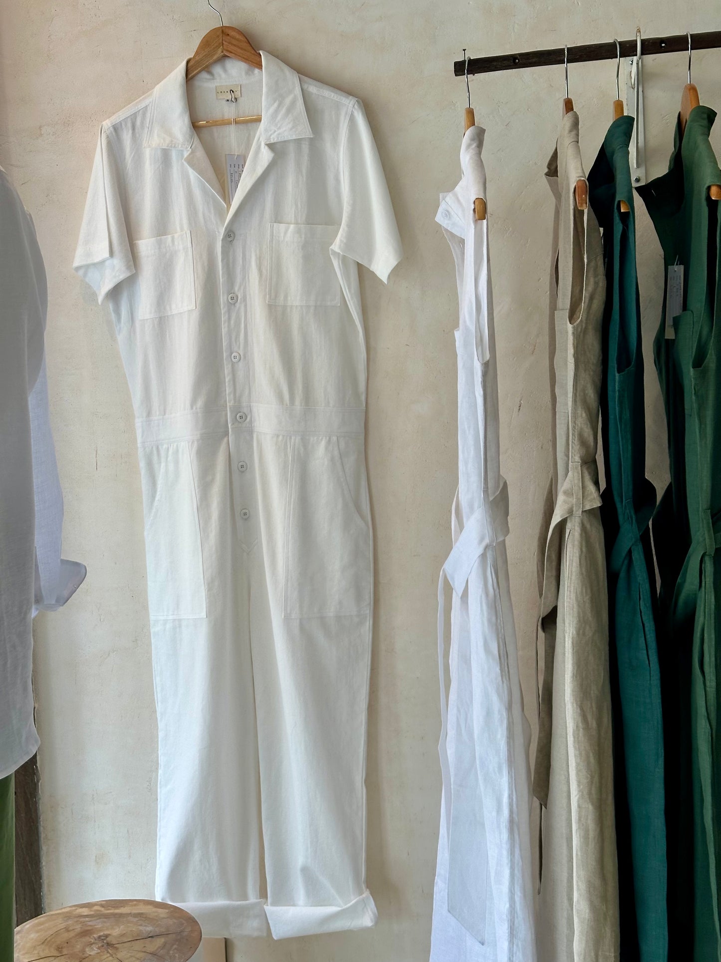 Men Playsuit - Cotton Canvas