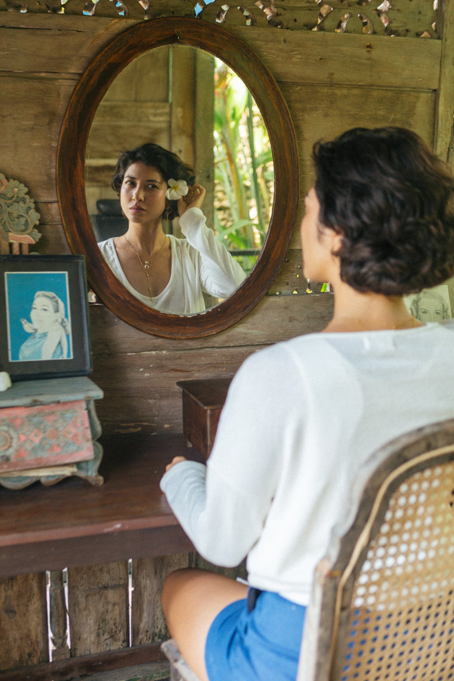 Cotton Knit Cardigan - Handmade Bali