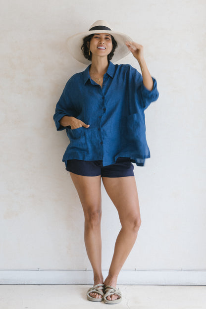Oversized Shirt Linen