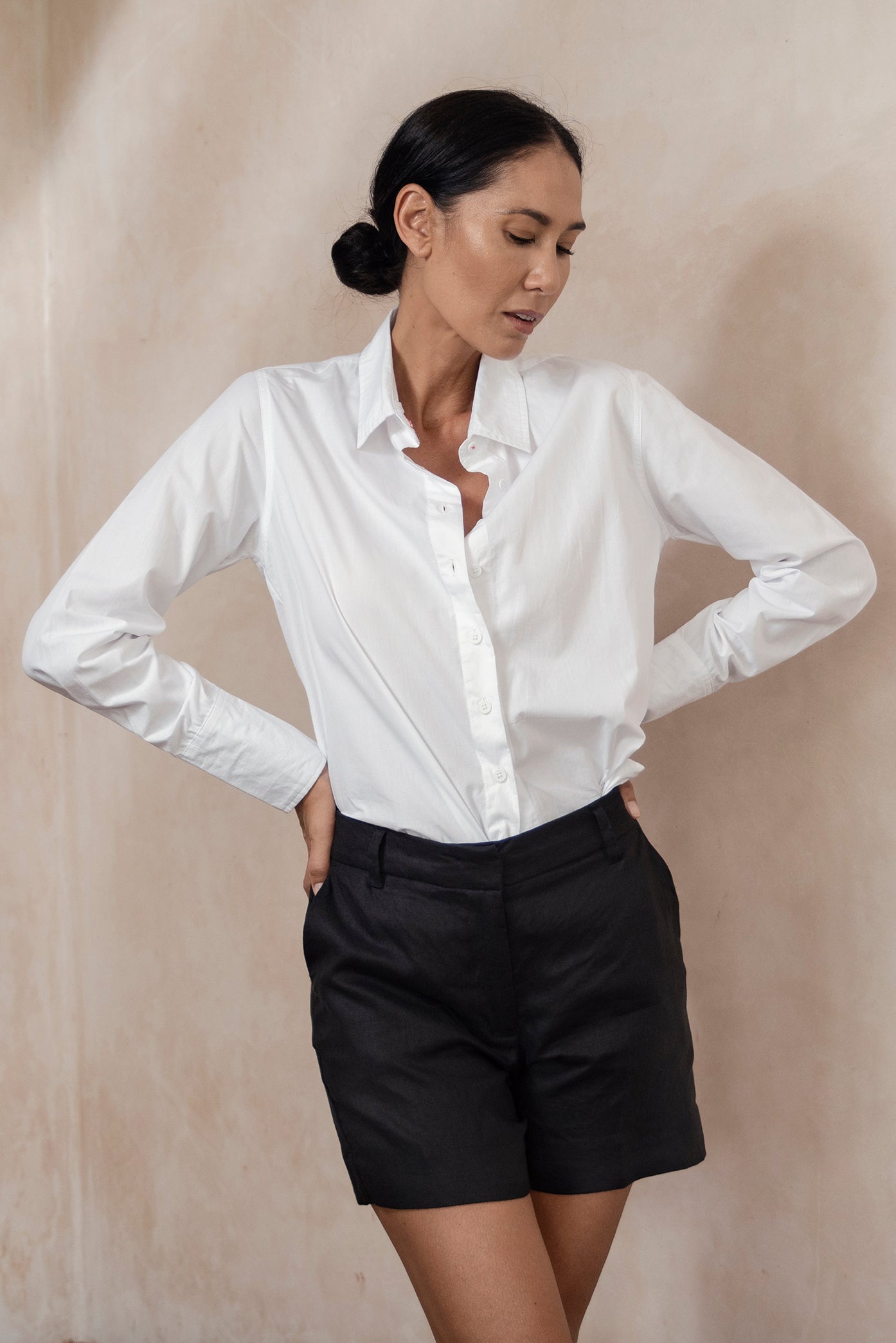 Tailored Shorts High Waisted Dress Shorts Tailored High Waist