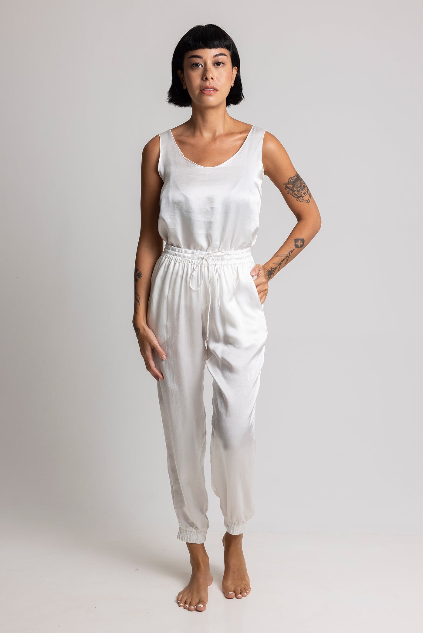 Silk Tank Top - MRS Lovejoy - Shirts & Tops