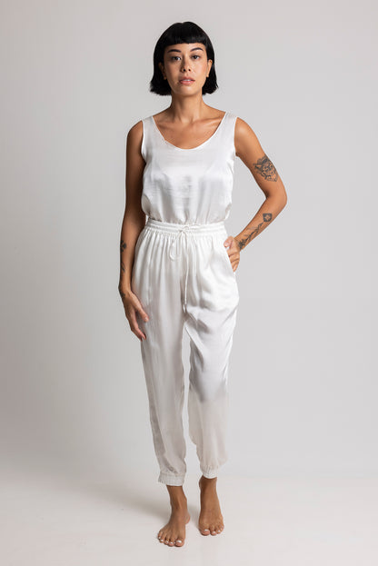 Silk Tank Top - MRS Lovejoy - Shirts & Tops