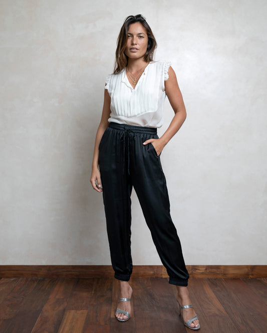 Silk Crepe Blouse - MRS Lovejoy - tops, shirts