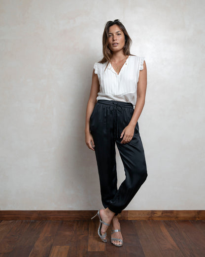 Silk Crepe Blouse - MRS Lovejoy - tops, shirts