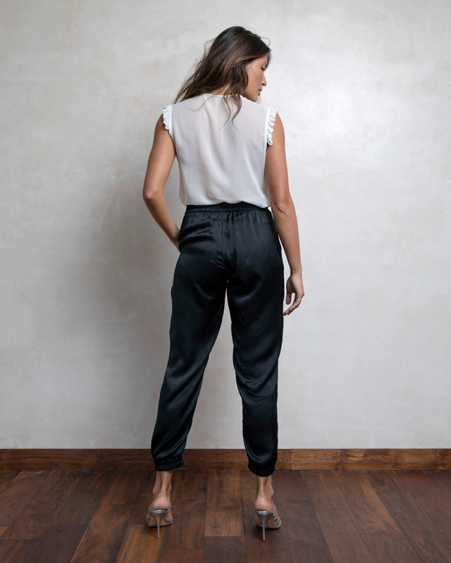 Silk Crepe Blouse - MRS Lovejoy - tops, shirts