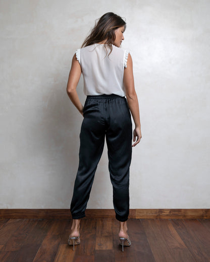 Silk Crepe Blouse - MRS Lovejoy - tops, shirts