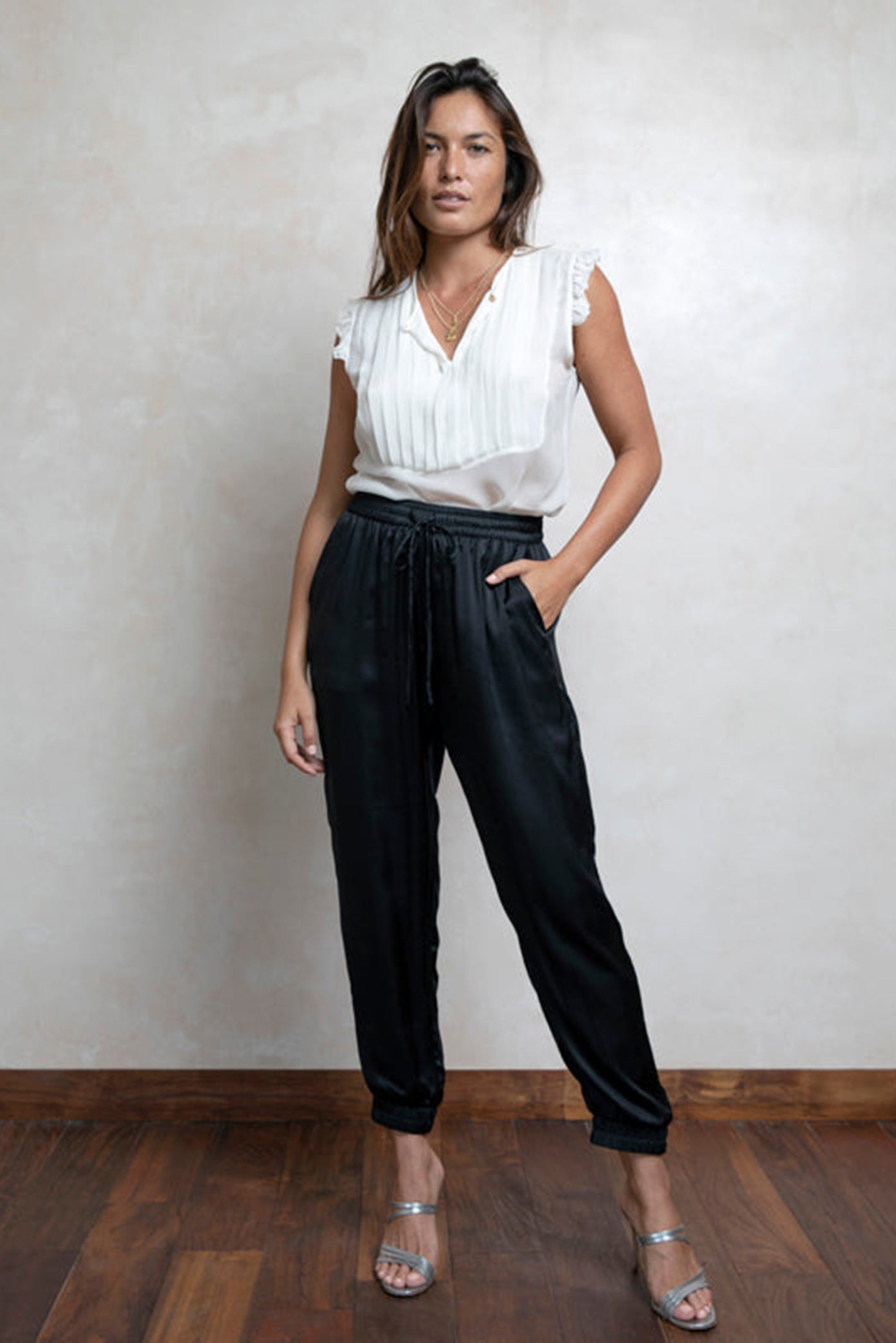 Shear Silk Chiffon Blouse - MRS Lovejoy - Shirts & Tops